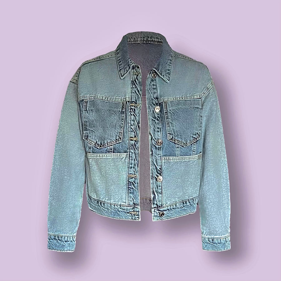 Veste en jean avec poches