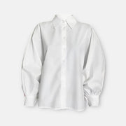 Chemise blanche manches bouffantes