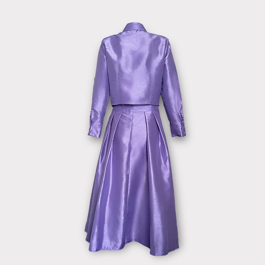 Ensemble jupe violet