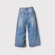 Bermuda femme en Jean / Demim Bleu